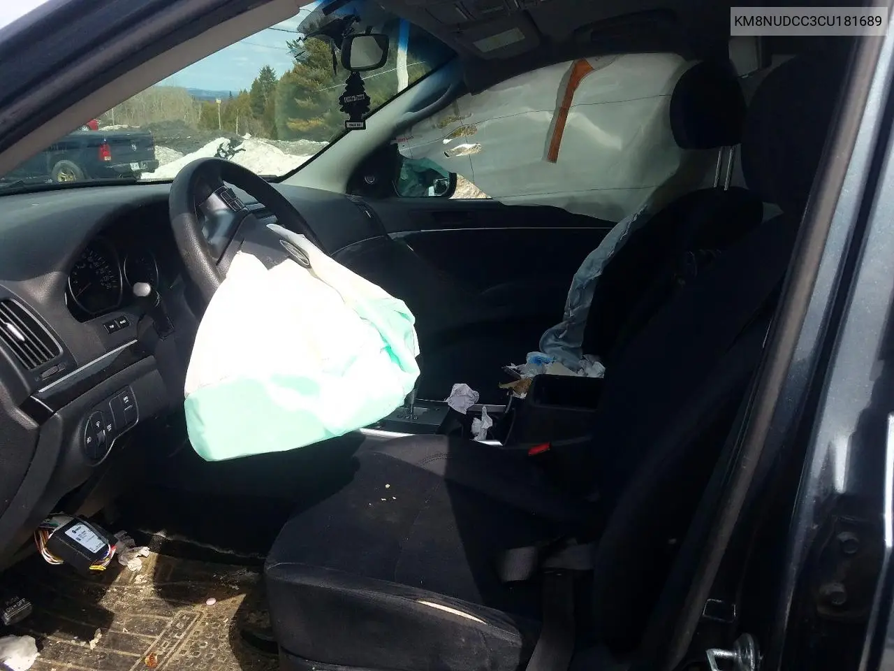 2012 Hyundai Veracruz Gls VIN: KM8NUDCC3CU181689 Lot: 49850136