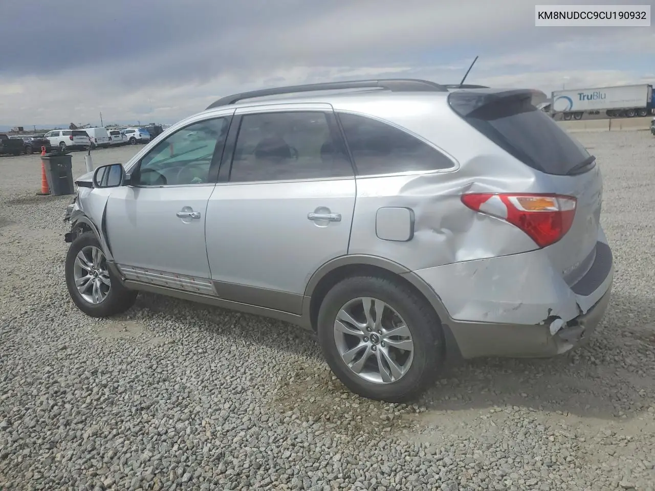 2012 Hyundai Veracruz Limited VIN: KM8NUDCC9CU190932 Lot: 51501056