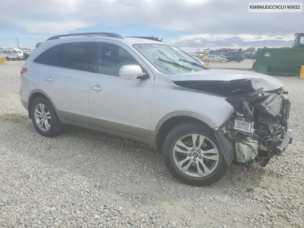 2012 Hyundai Veracruz Limited VIN: KM8NUDCC9CU190932 Lot: 51501056