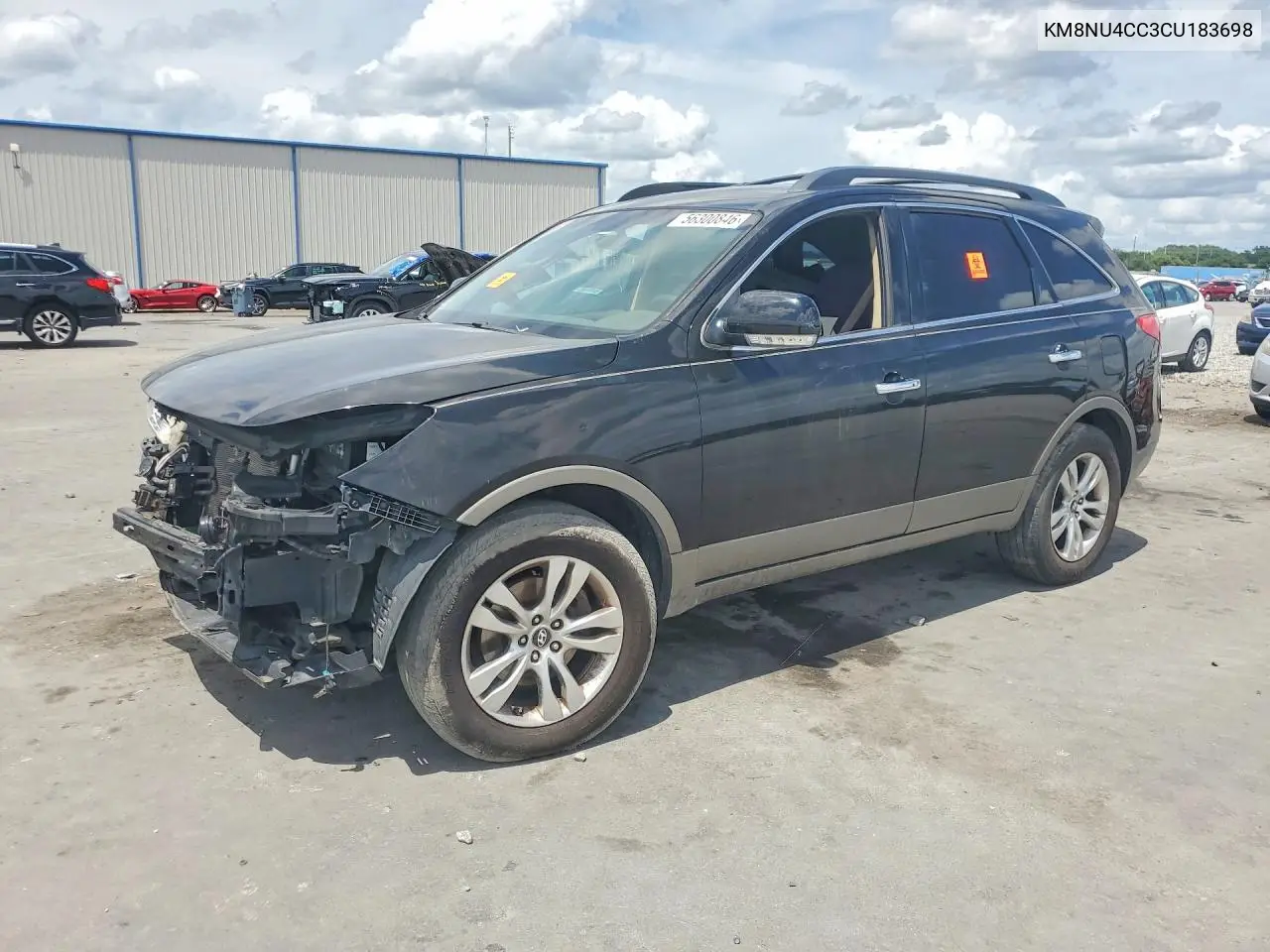2012 Hyundai Veracruz Limited VIN: KM8NU4CC3CU183698 Lot: 56300846
