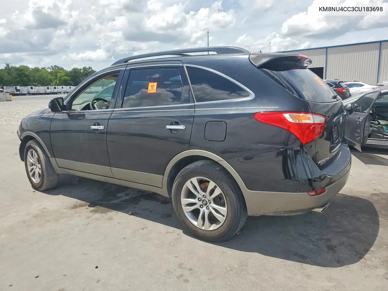 2012 Hyundai Veracruz Limited VIN: KM8NU4CC3CU183698 Lot: 56300846