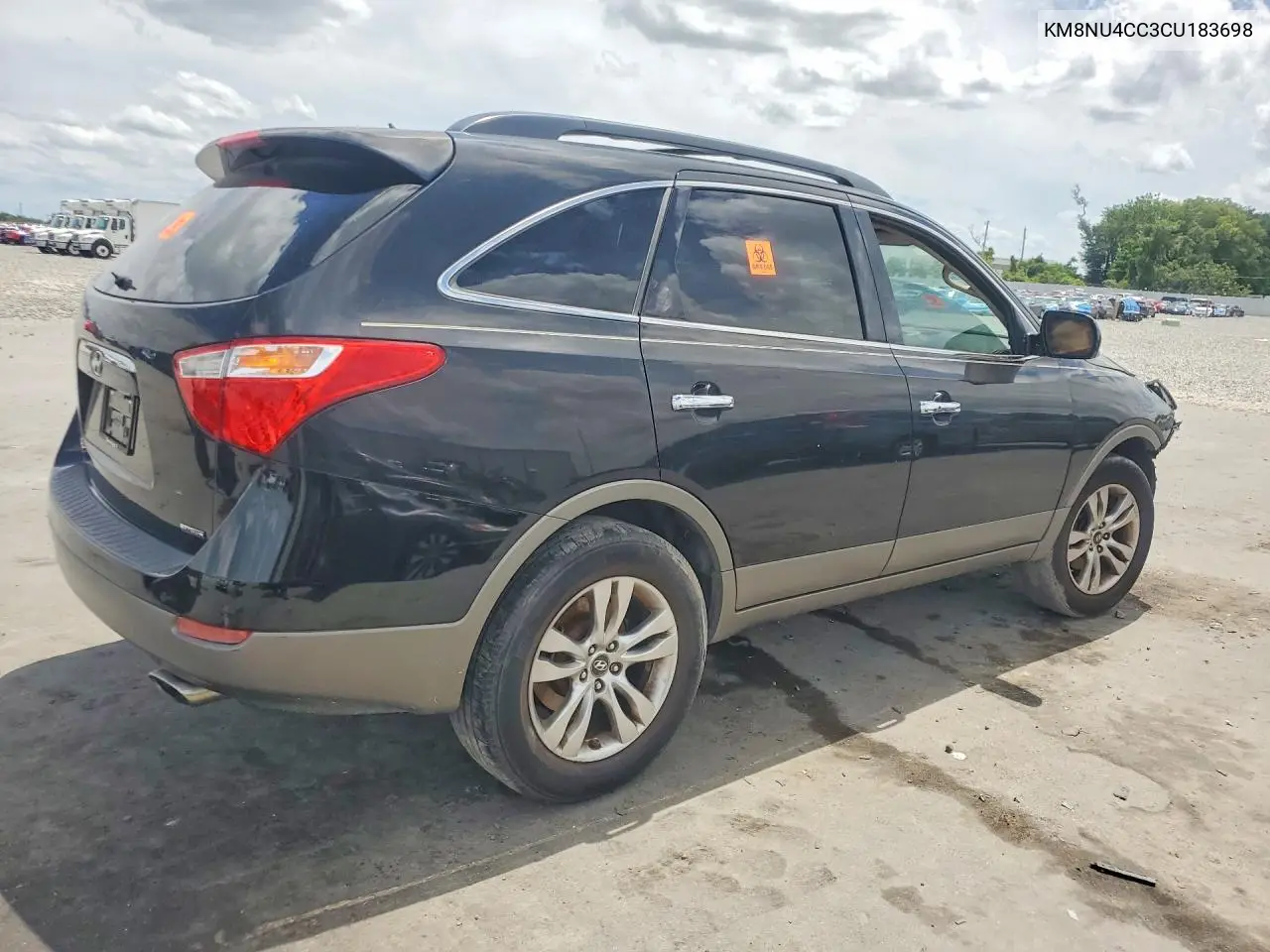 2012 Hyundai Veracruz Limited VIN: KM8NU4CC3CU183698 Lot: 56300846