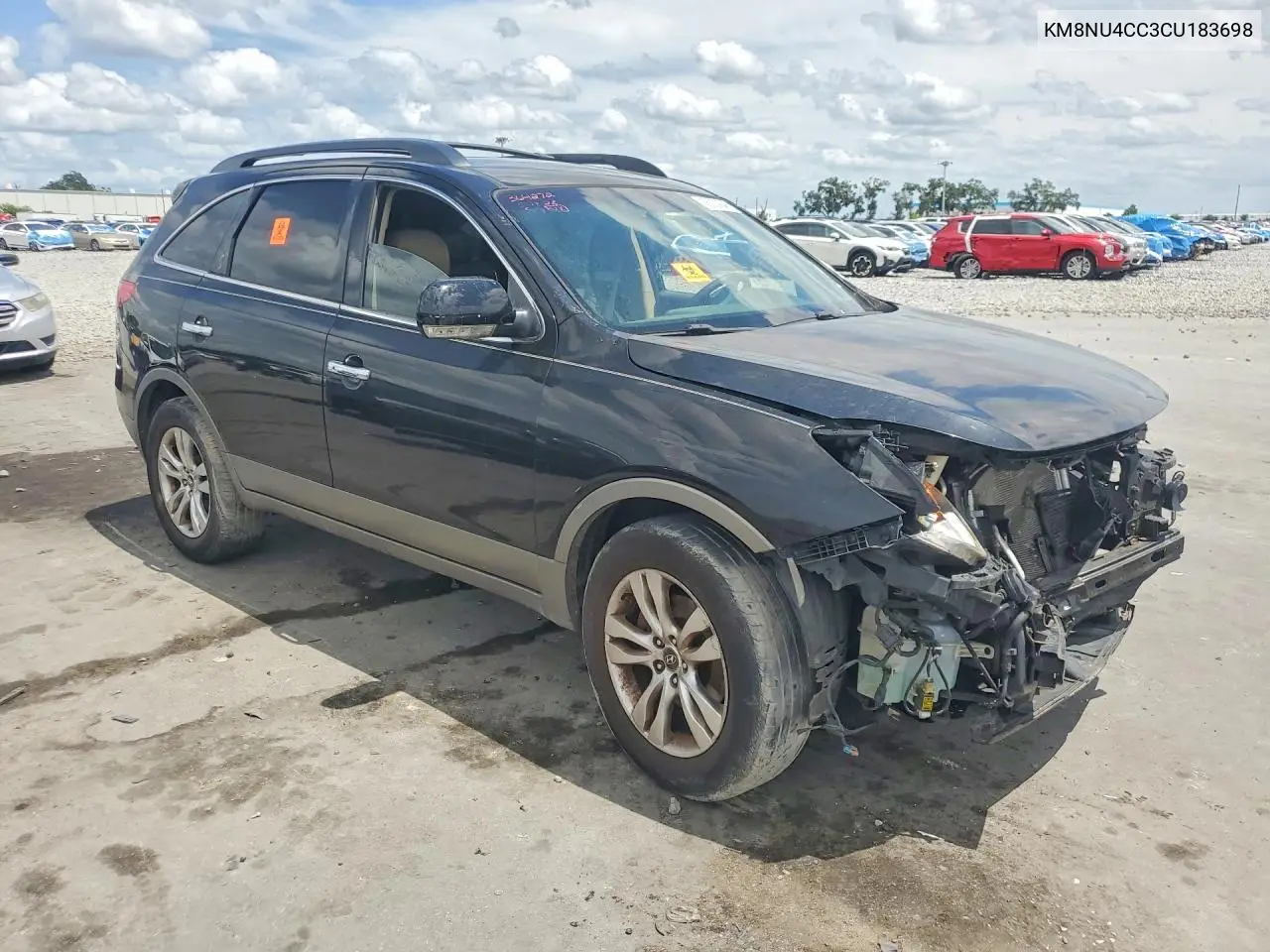 2012 Hyundai Veracruz Limited VIN: KM8NU4CC3CU183698 Lot: 56300846