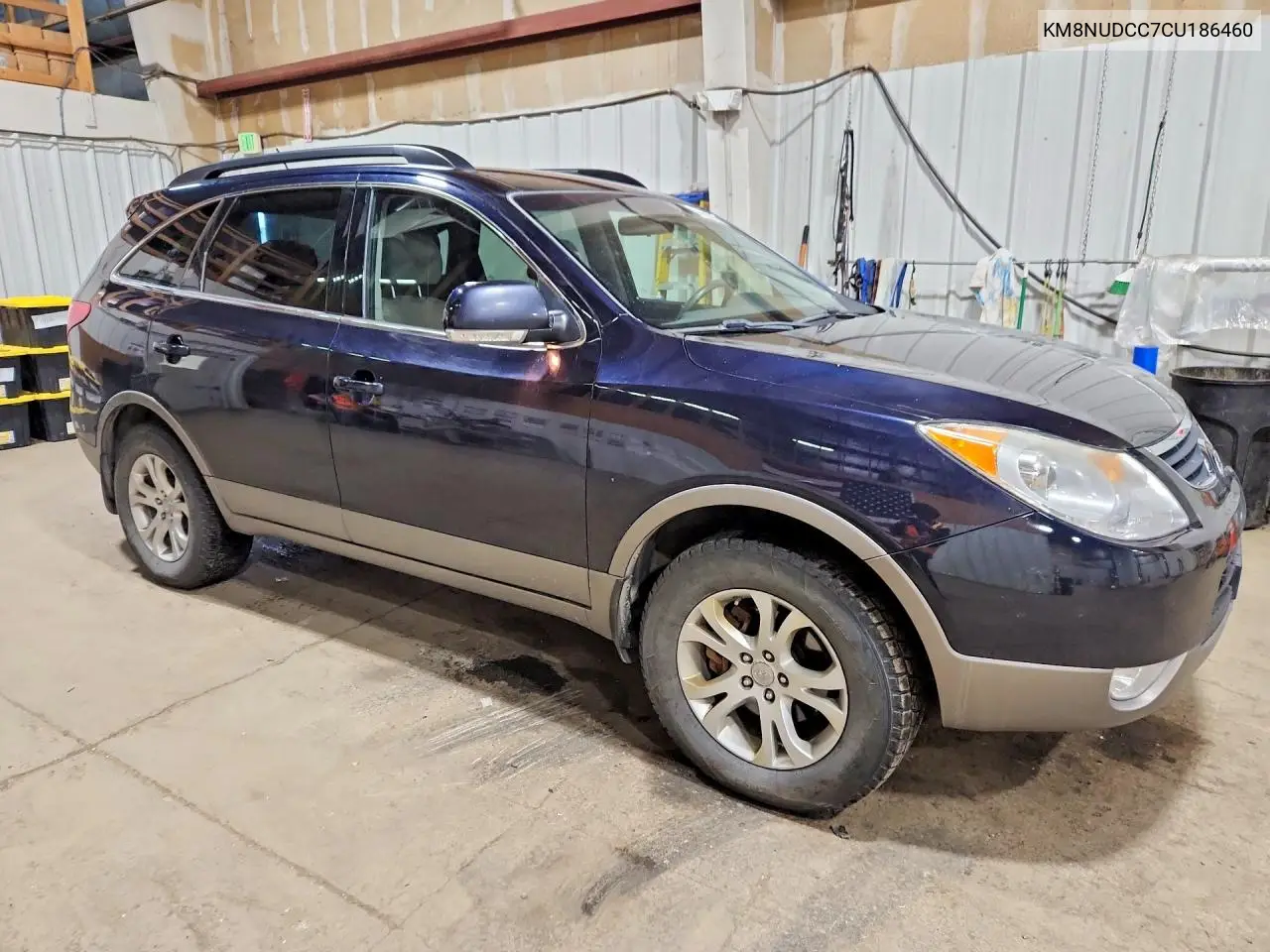 2012 Hyundai Veracruz Gls VIN: KM8NUDCC7CU186460 Lot: 58452516