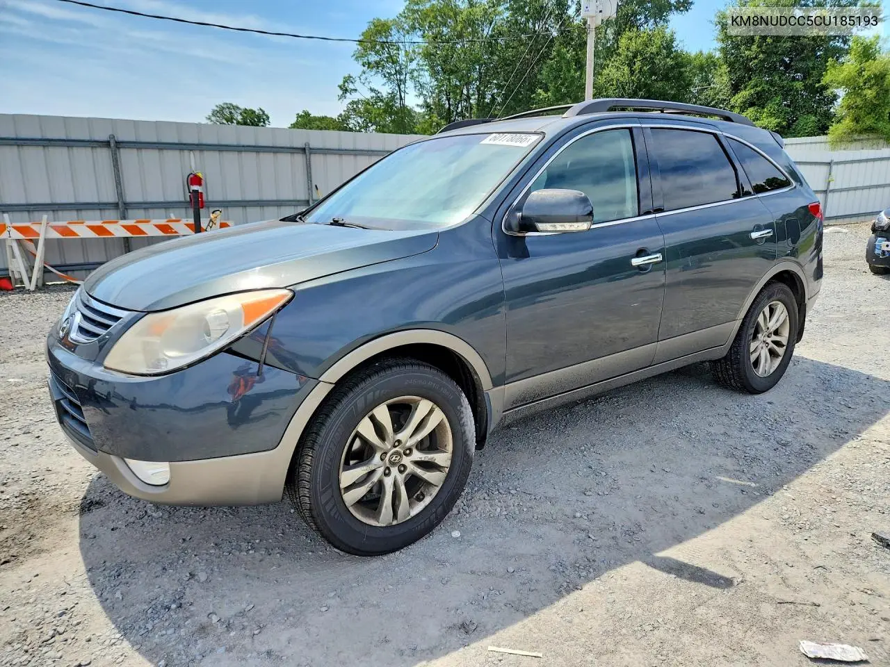 2012 Hyundai Veracruz Limited VIN: KM8NUDCC5CU185193 Lot: 60178066
