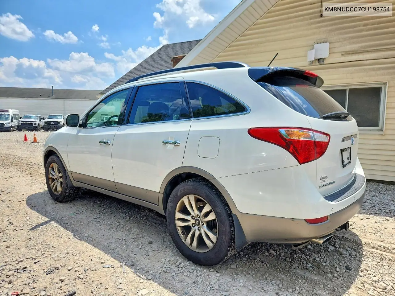 2012 Hyundai Veracruz Limited VIN: KM8NUDCC7CU198754 Lot: 60758856
