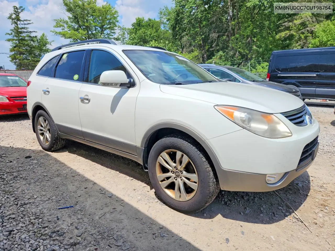 2012 Hyundai Veracruz Limited VIN: KM8NUDCC7CU198754 Lot: 60758856