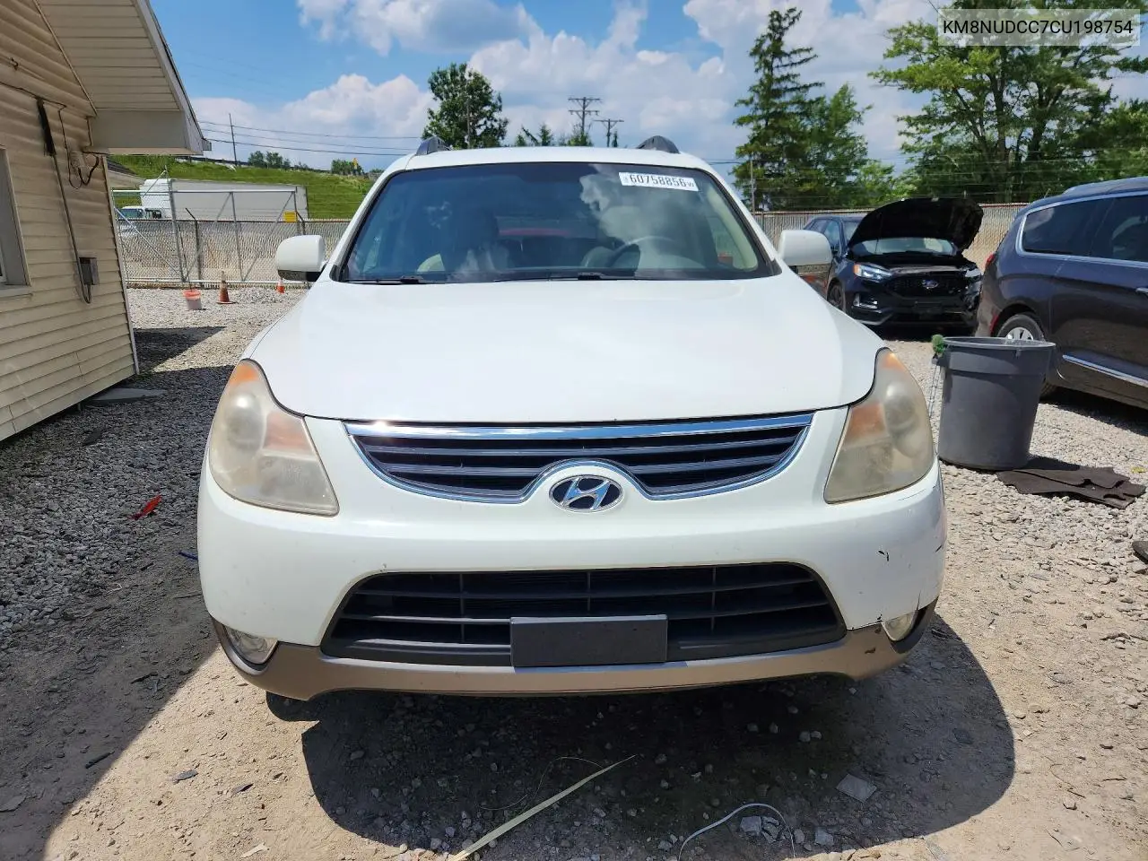 2012 Hyundai Veracruz Limited VIN: KM8NUDCC7CU198754 Lot: 60758856