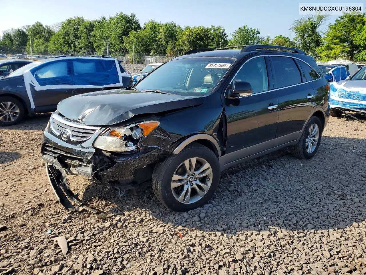 2012 Hyundai Veracruz Limited VIN: KM8NUDCCXCU196304 Lot: 85454905