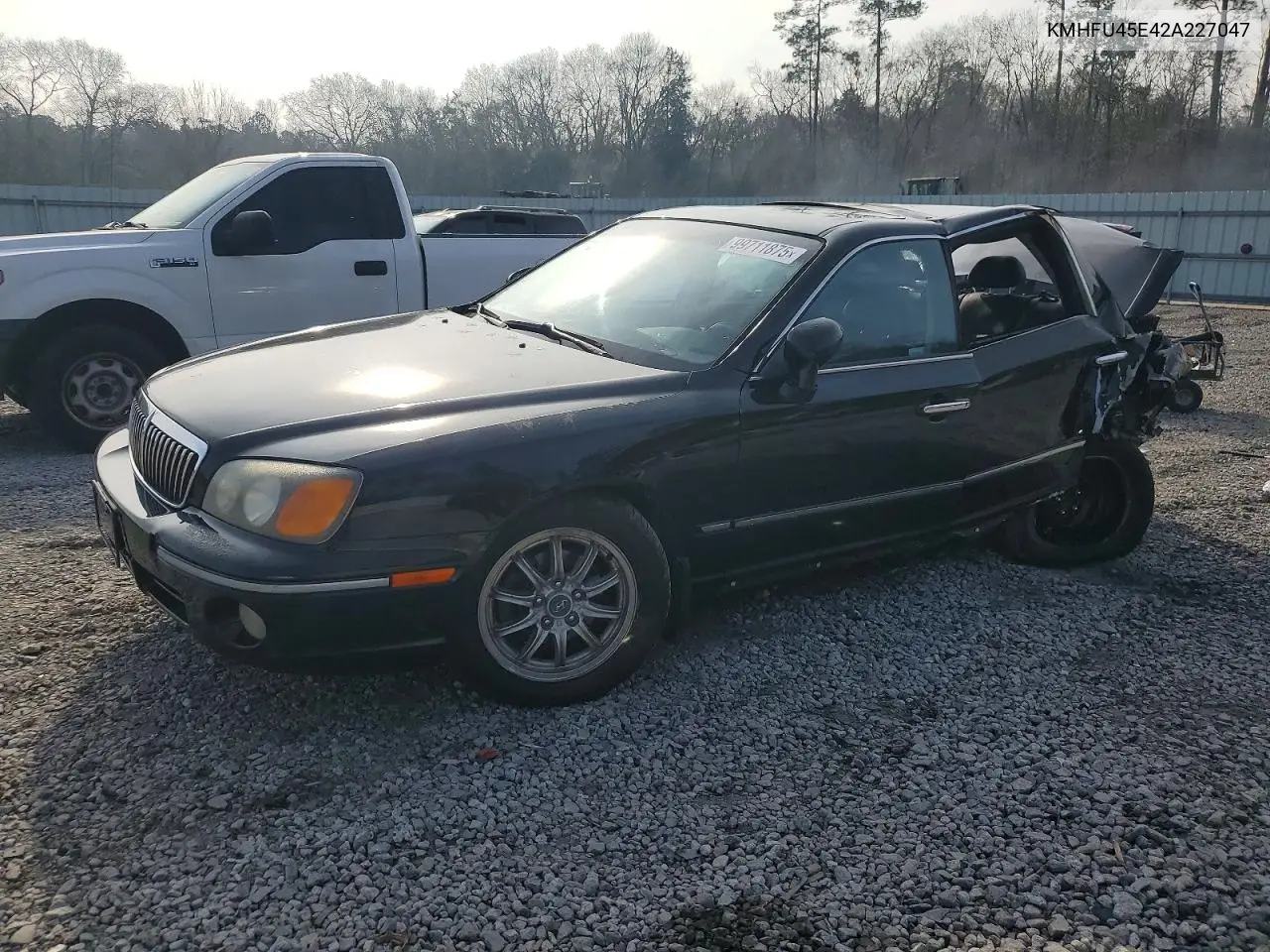 2002 Hyundai Xg350 Base VIN: KMHFU45E42A227047 Lot: 99711875