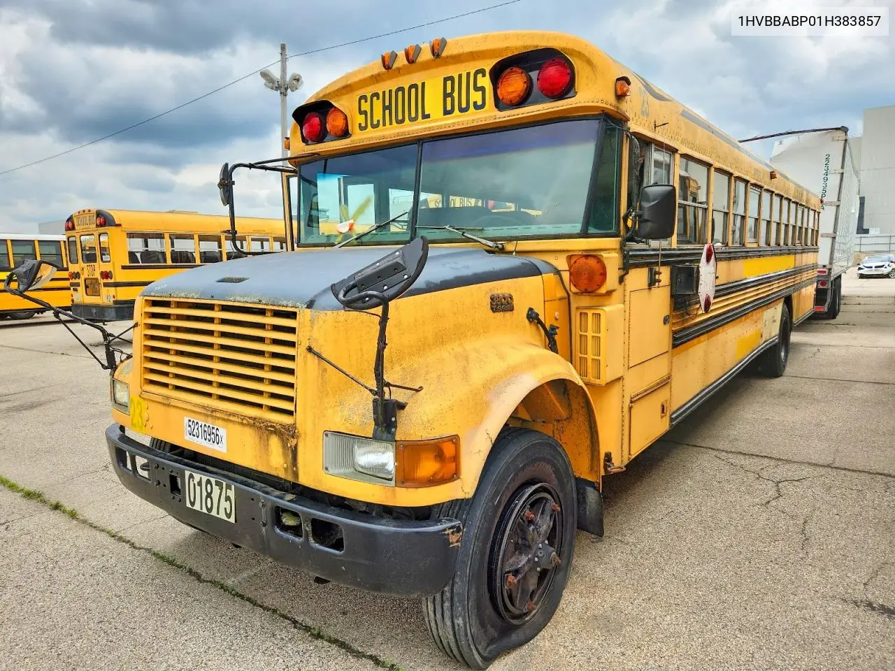 2001 Ic Corporation Ce Series School - School Bus VIN: 1HVBBABP01H383857 Lot: 52316956