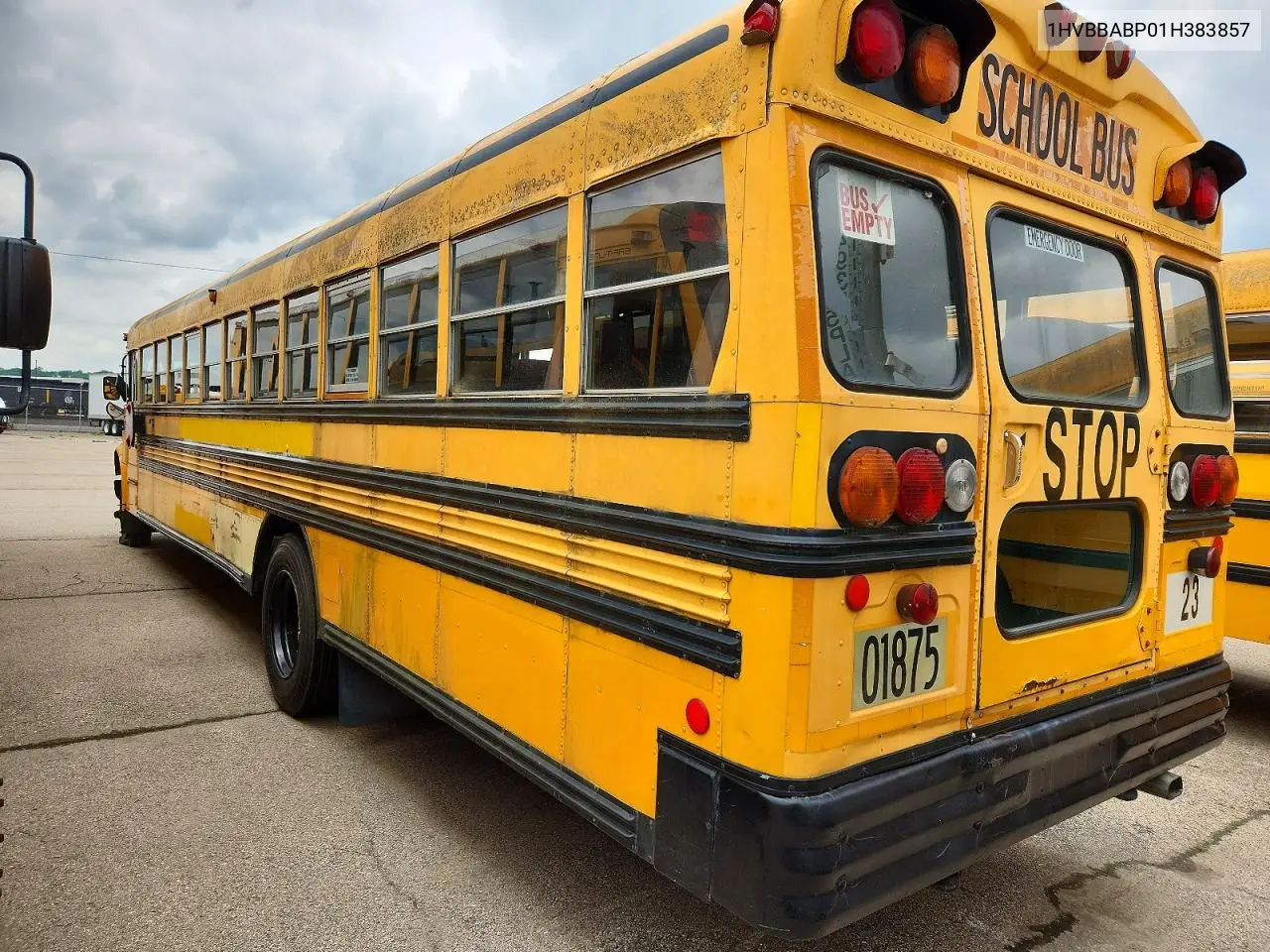 2001 Ic Corporation Ce Series School - School Bus VIN: 1HVBBABP01H383857 Lot: 52316956