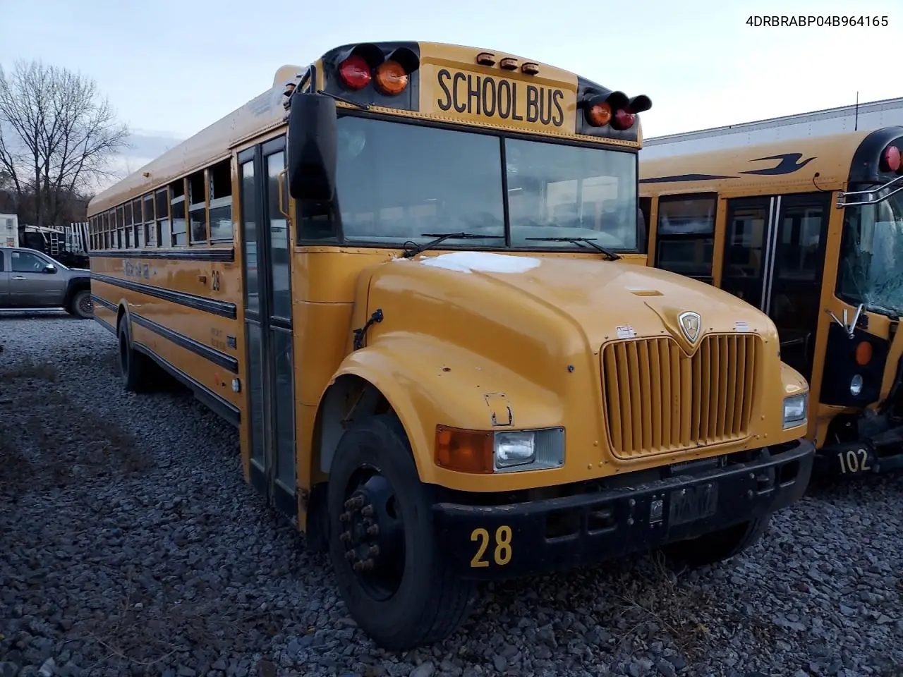 2004 Ic Bus 3000Ic School Bus VIN: 4DRBRABP04B964165 Lot: 90637995