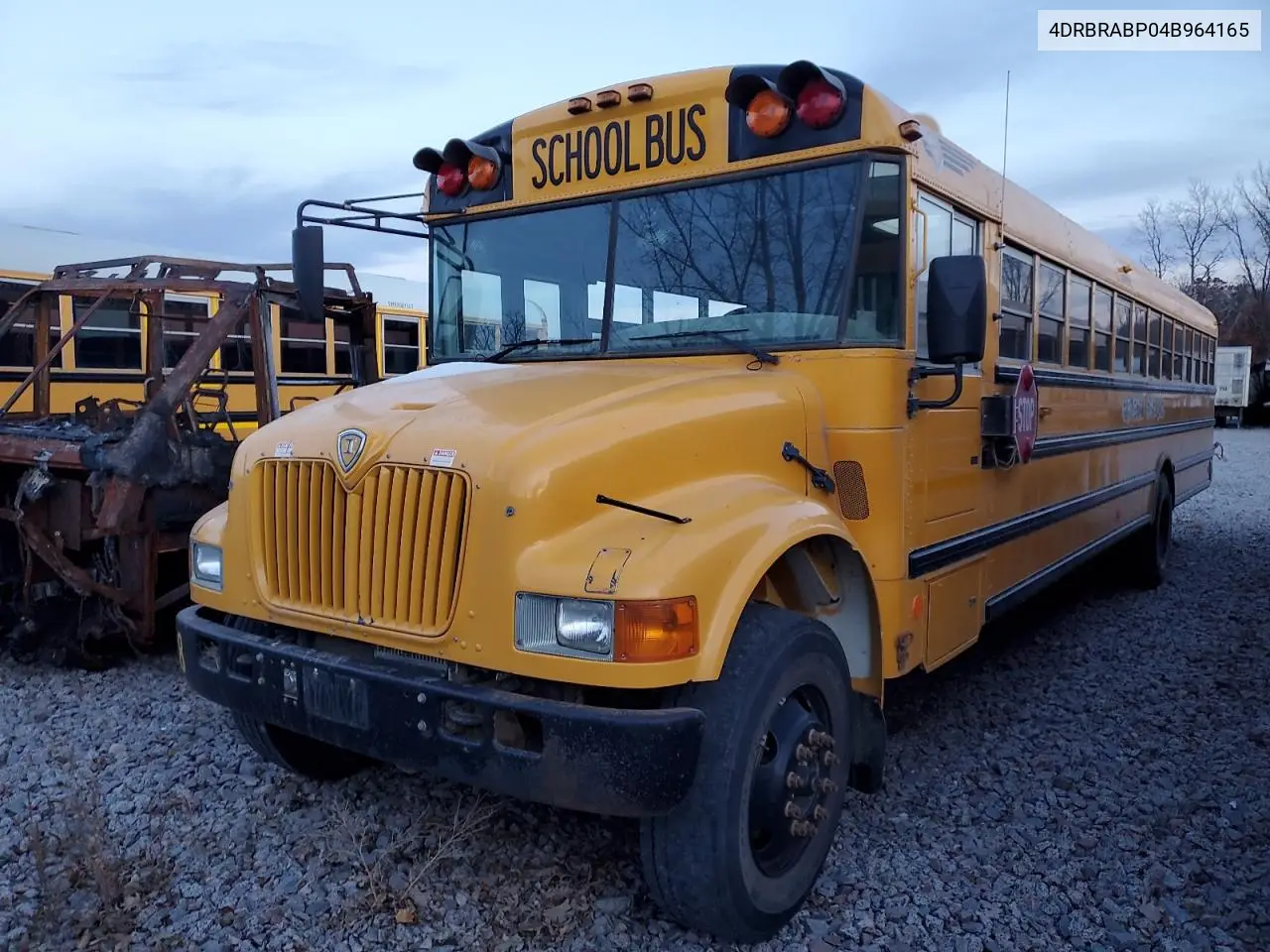 2004 Ic Bus 3000Ic School Bus VIN: 4DRBRABP04B964165 Lot: 90637995