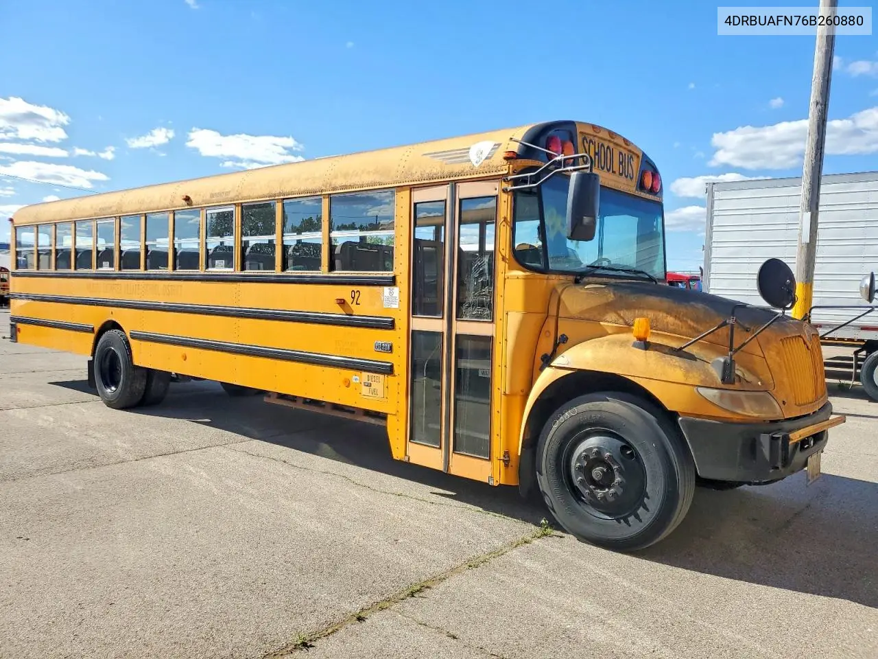 2006 Ic Corporation Ce Series School - School Bus VIN: 4DRBUAFN76B260880 Lot: 52398106
