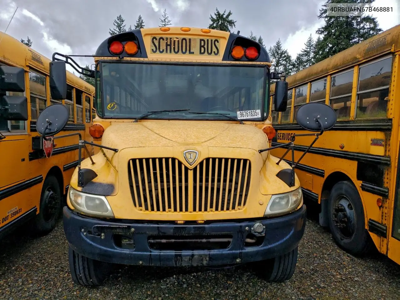 2007 Ic Bus Pb105 School Bus VIN: 4DRBUAFN67B468881 Lot: 96761835
