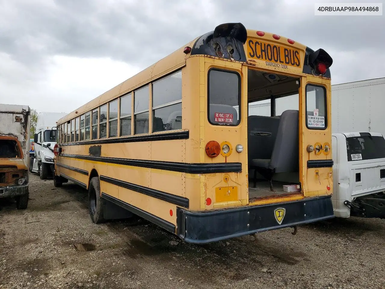 2008 Ic Corporation Ce Series School - School Bus VIN: 4DRBUAAP18A494868 Lot: 51876746