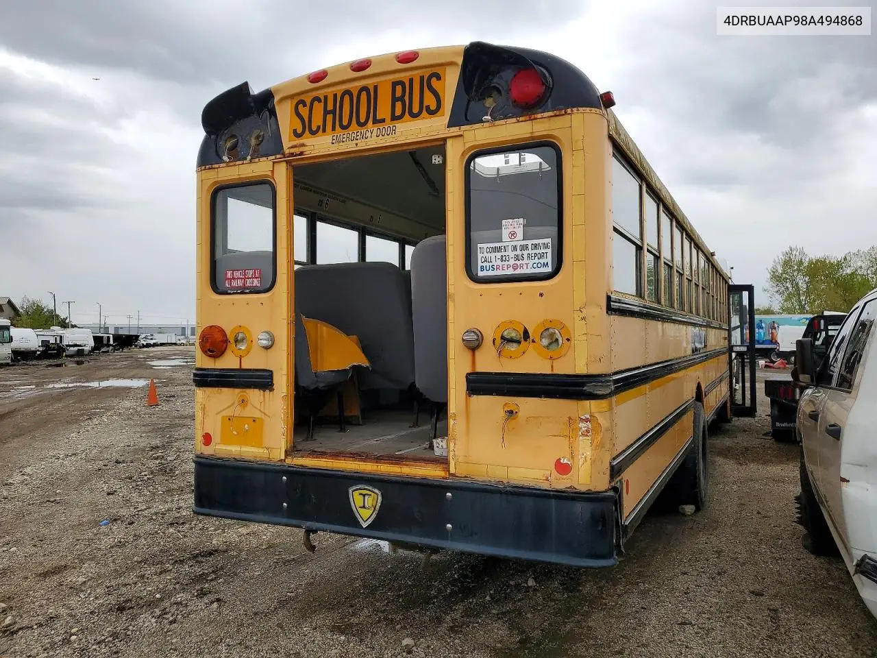 2008 Ic Corporation Ce Series School - School Bus VIN: 4DRBUAAP18A494868 Lot: 51876746
