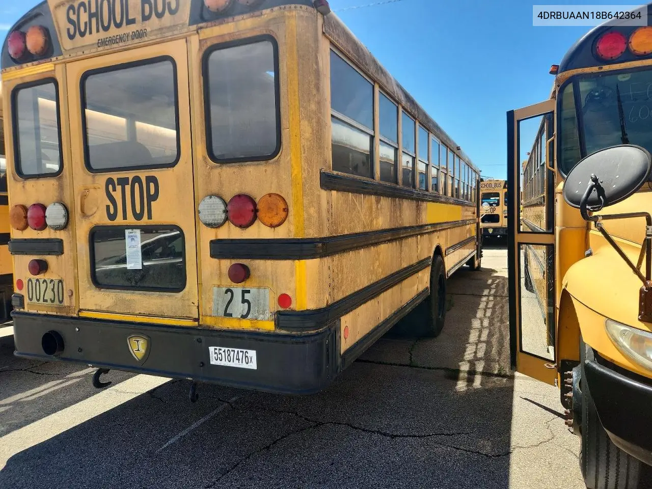 2008 Ic Corporation Ce Series School - School Bus VIN: 4DRBUAAN18B642364 Lot: 55187476