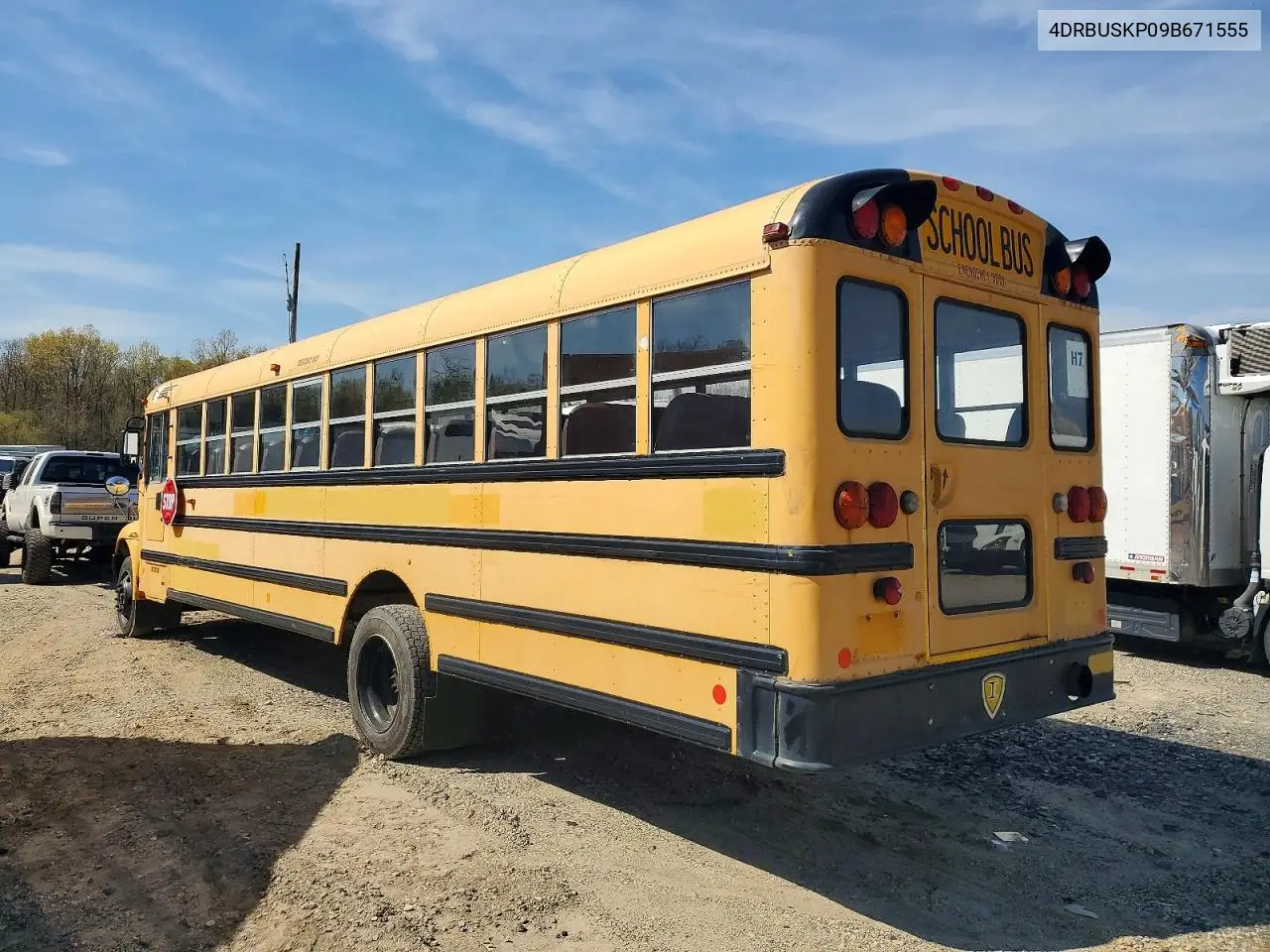 2009 Ic Corporation Ce Series School - School Bus VIN: 4DRBUSKP09B671555 Lot: 48590686
