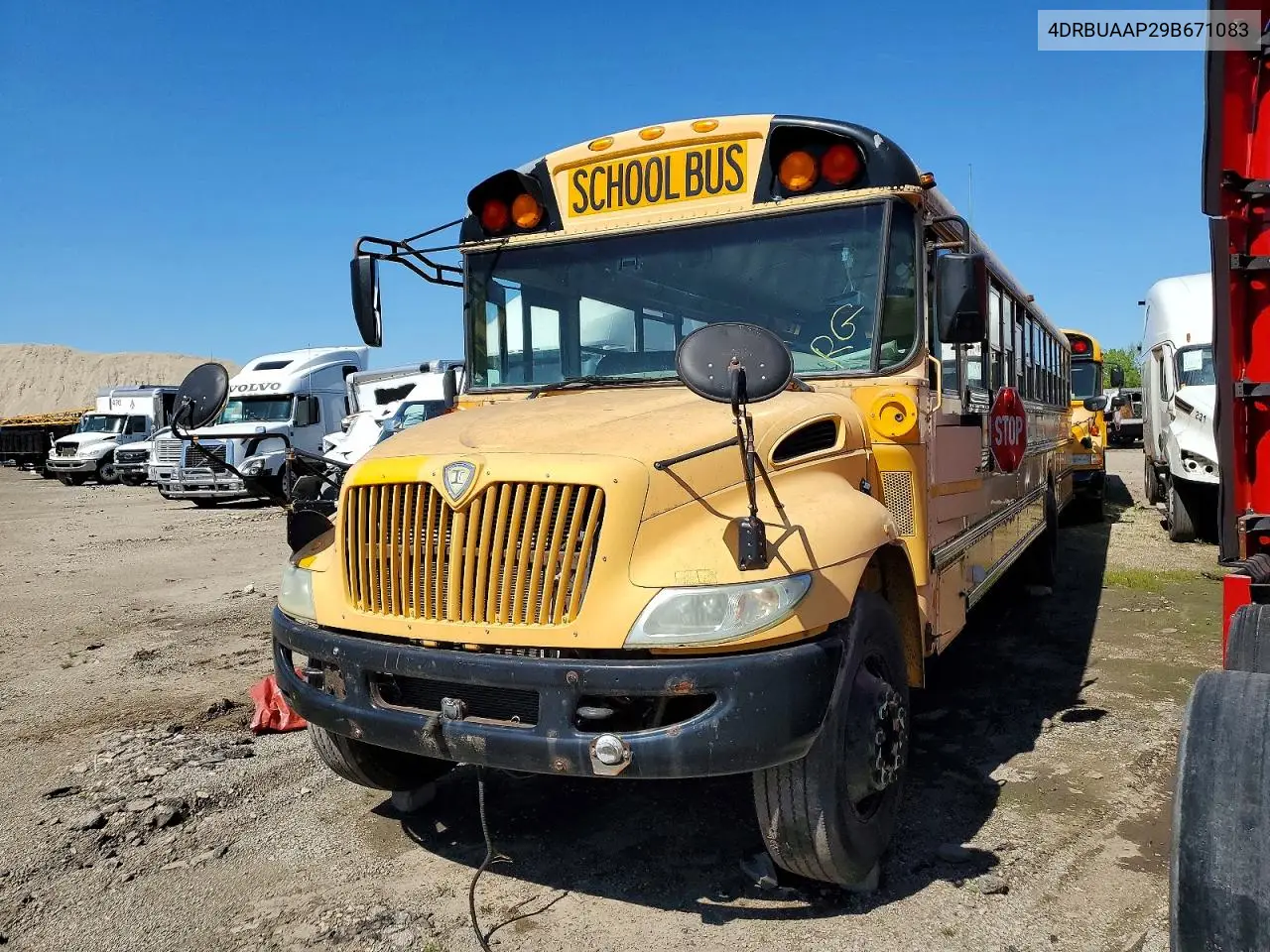 2009 Ic Bus School Bus VIN: 4DRBUAAP29B671083 Lot: 51876016