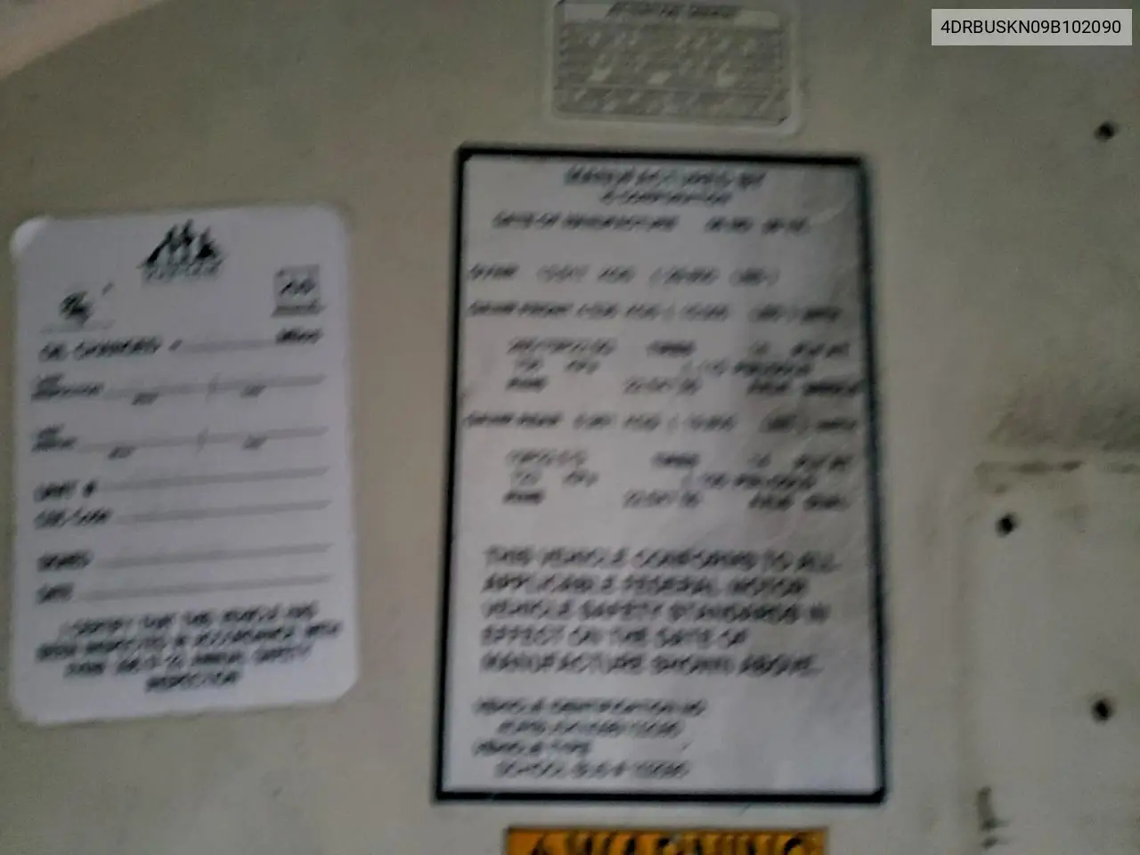 2009 Ic Corporation 3000 Ce - School Bus VIN: 4DRBUSKN09B102090 Lot: 87116155