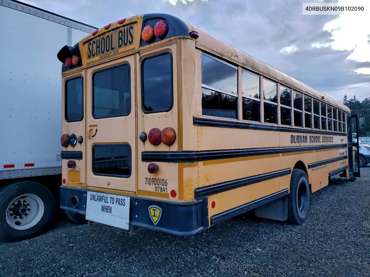 2009 Ic Corporation 3000 Ce - School Bus VIN: 4DRBUSKN09B102090 Lot: 87116155