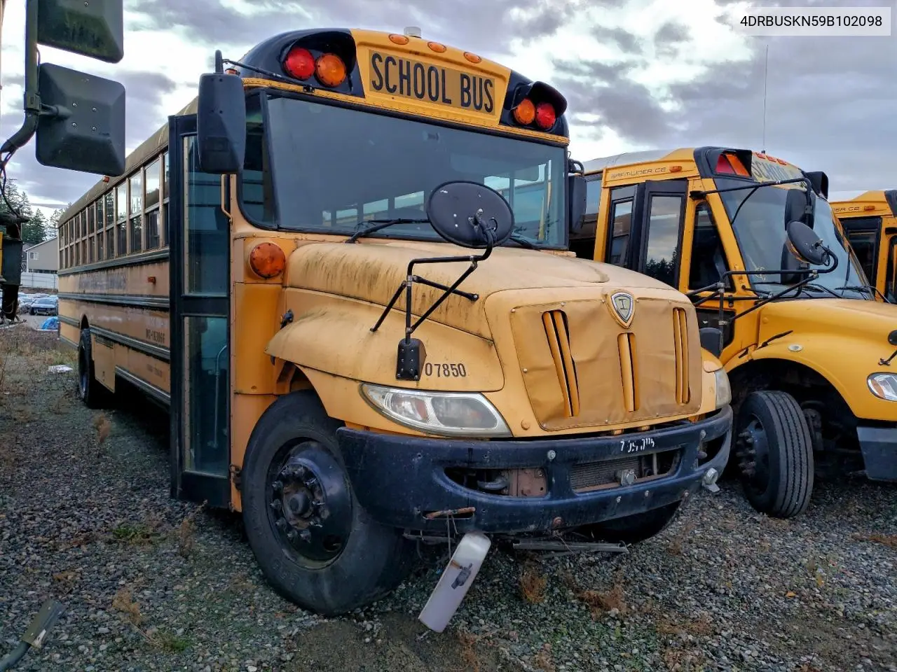 2009 Ic Corporation 3000 Ce - School Bus VIN: 4DRBUSKN59B102098 Lot: 87116625