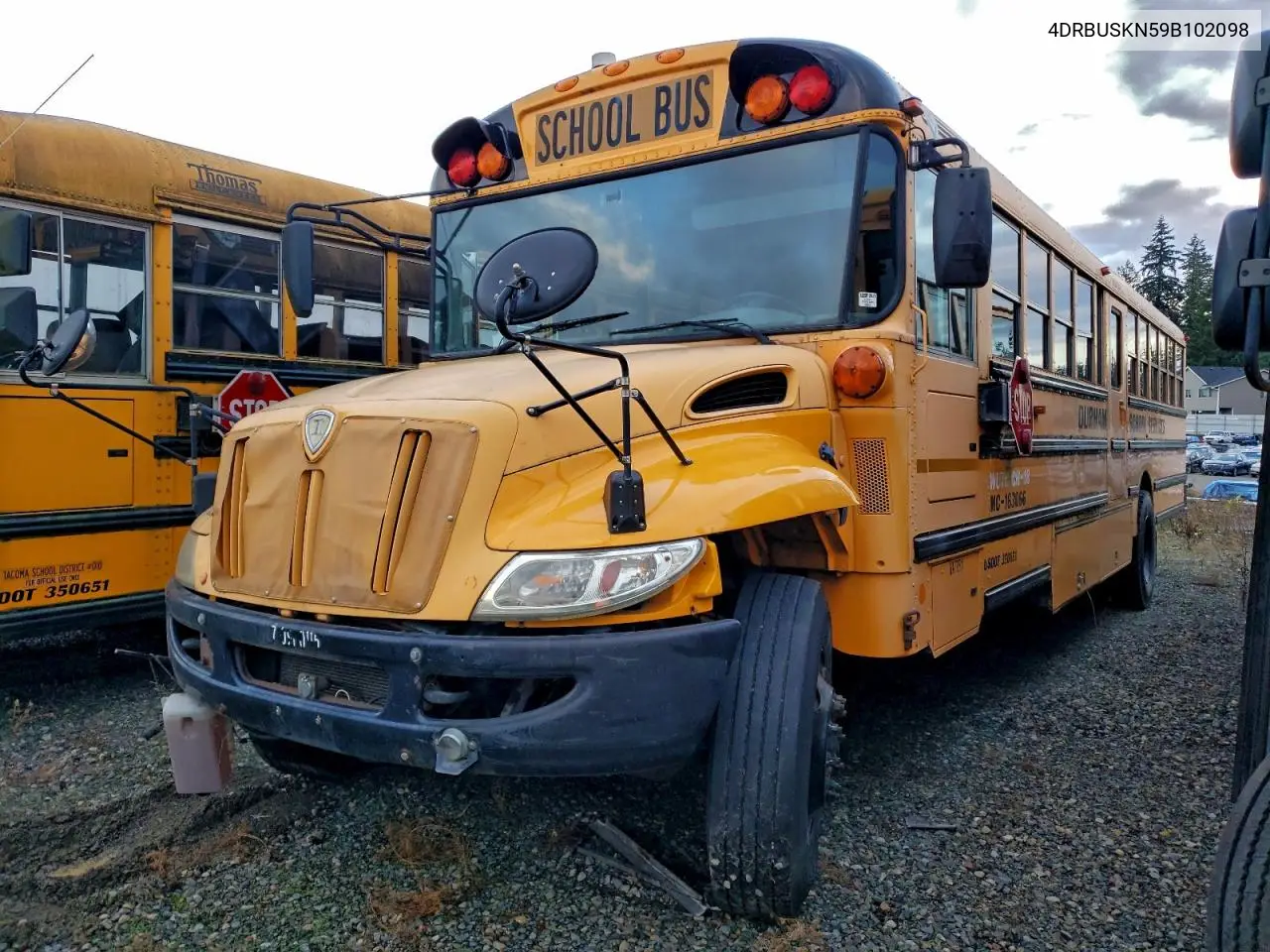2009 Ic Corporation 3000 Ce - School Bus VIN: 4DRBUSKN59B102098 Lot: 87116625