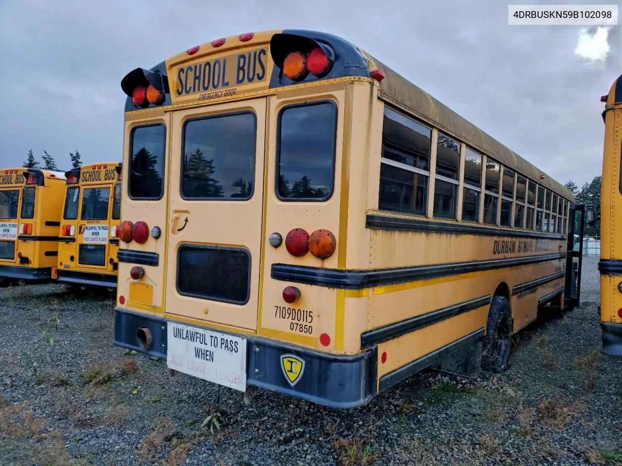 2009 Ic Corporation 3000 Ce - School Bus VIN: 4DRBUSKN59B102098 Lot: 87116625