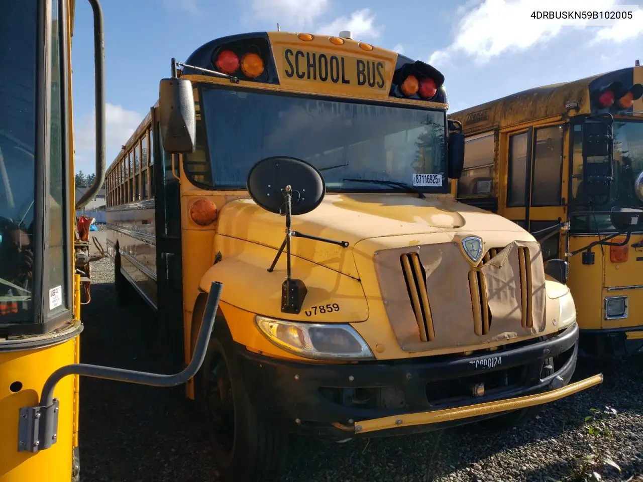 2009 Ic Corporation 3000 Ce - School Bus VIN: 4DRBUSKN59B102005 Lot: 87116925