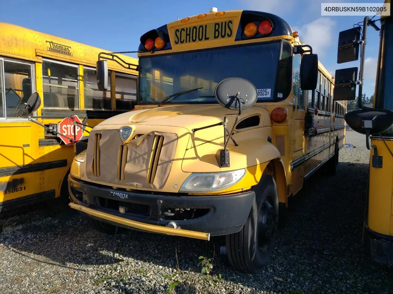 2009 Ic Corporation 3000 Ce - School Bus VIN: 4DRBUSKN59B102005 Lot: 87116925