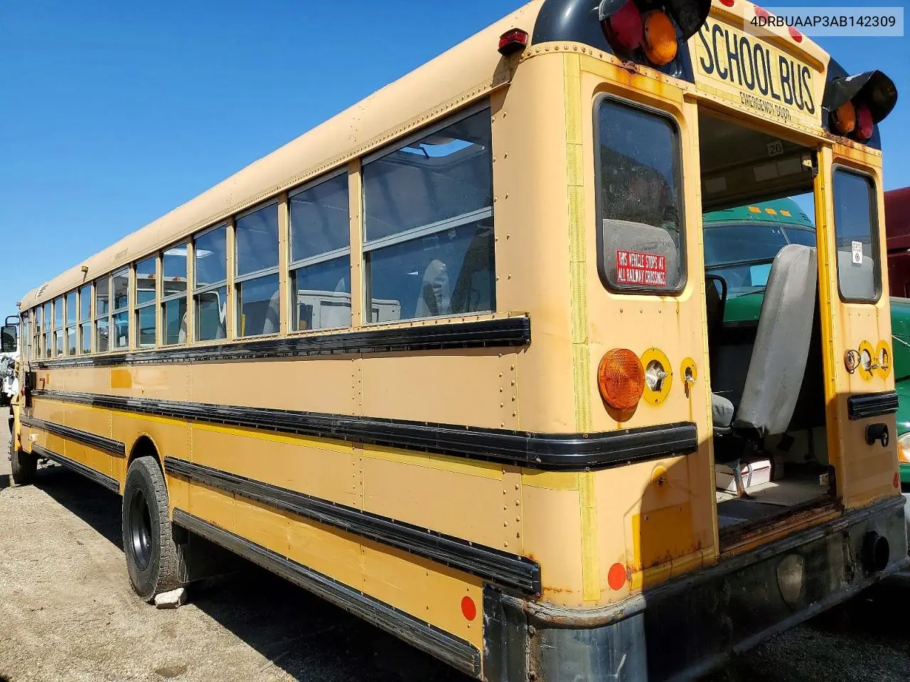 2010 Ic Corporation Ce Series School - School Bus VIN: 4DRBUAAP3AB142309 Lot: 51868586