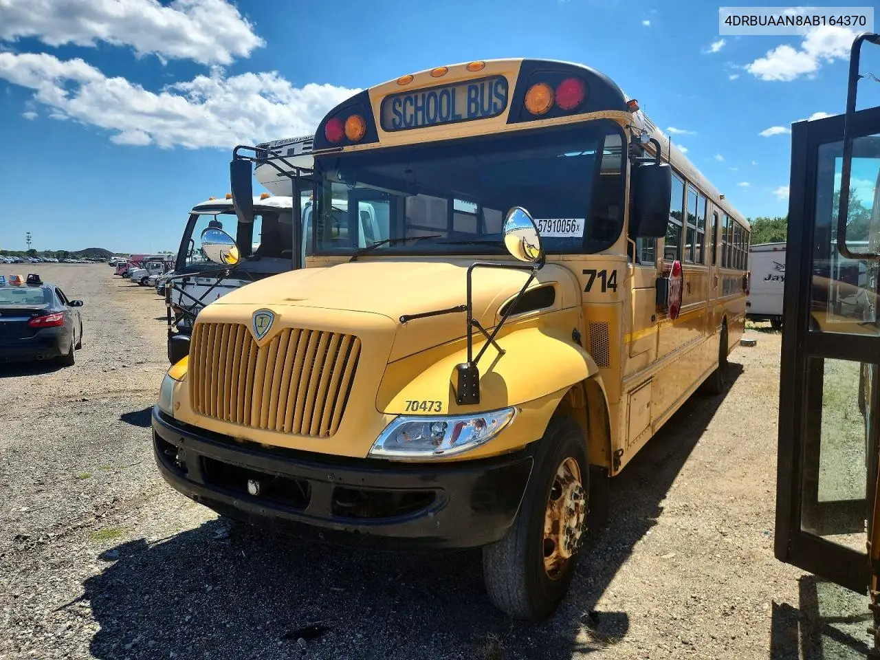 2010 Ic Corporation Ce Series School - School Bus VIN: 4DRBUAAN8AB164370 Lot: 57910056