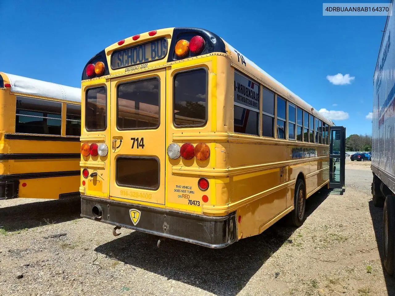 2010 Ic Corporation Ce Series School - School Bus VIN: 4DRBUAAN8AB164370 Lot: 57910056