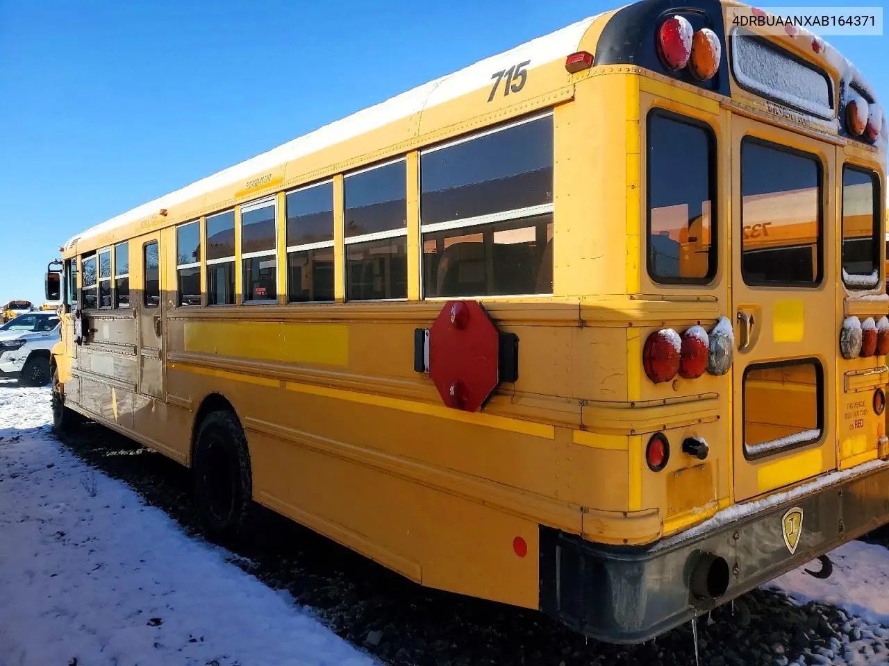 2010 Ic Bus Pb105 School Bus VIN: 4DRBUAANXAB164371 Lot: 72467615