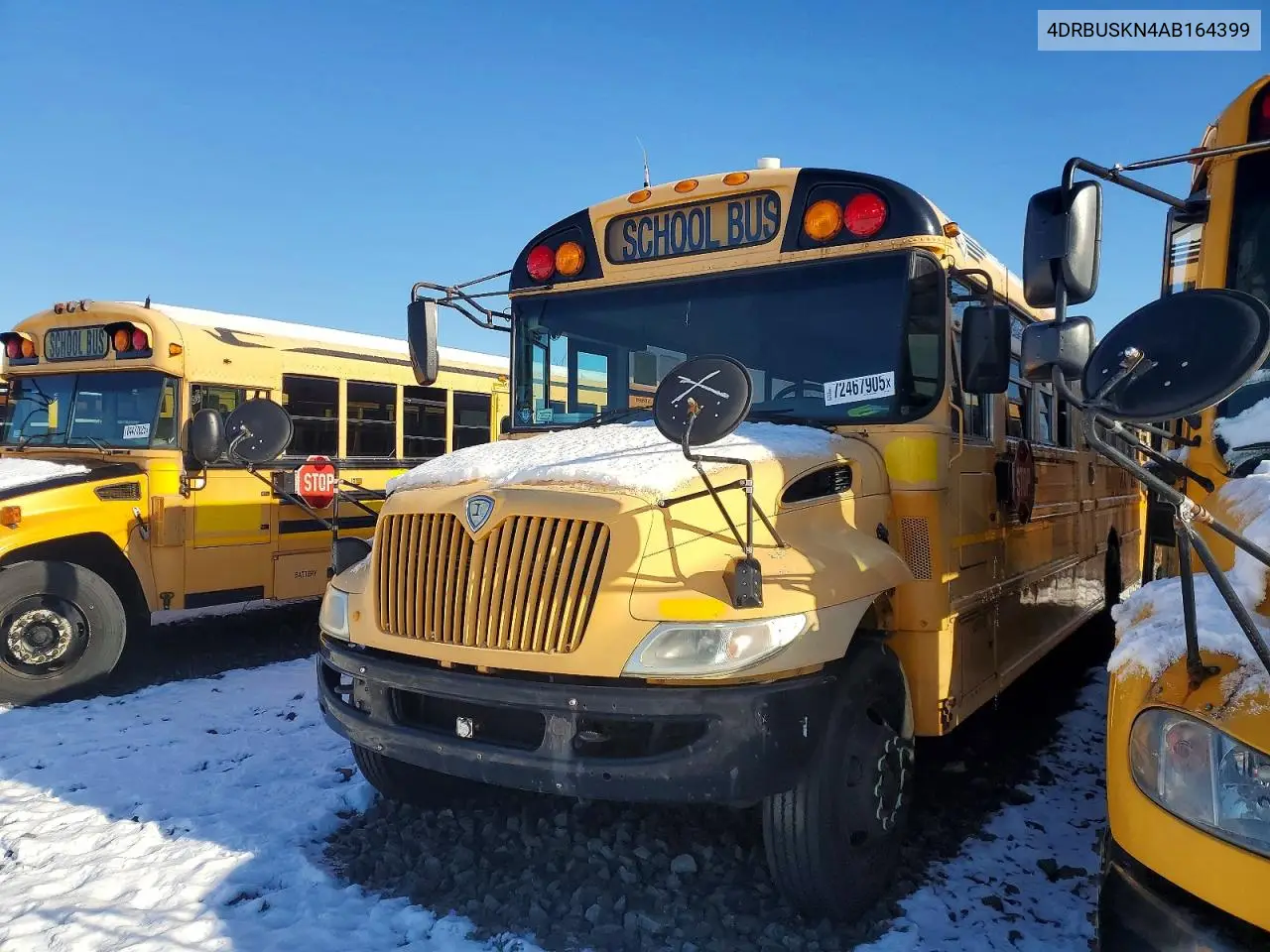 2010 Ic Bus Pb105 School Bus VIN: 4DRBUSKN4AB164399 Lot: 72467905