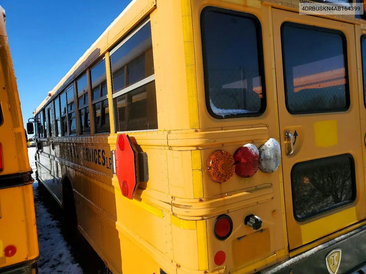 2010 Ic Bus Pb105 School Bus VIN: 4DRBUSKN4AB164399 Lot: 72467905
