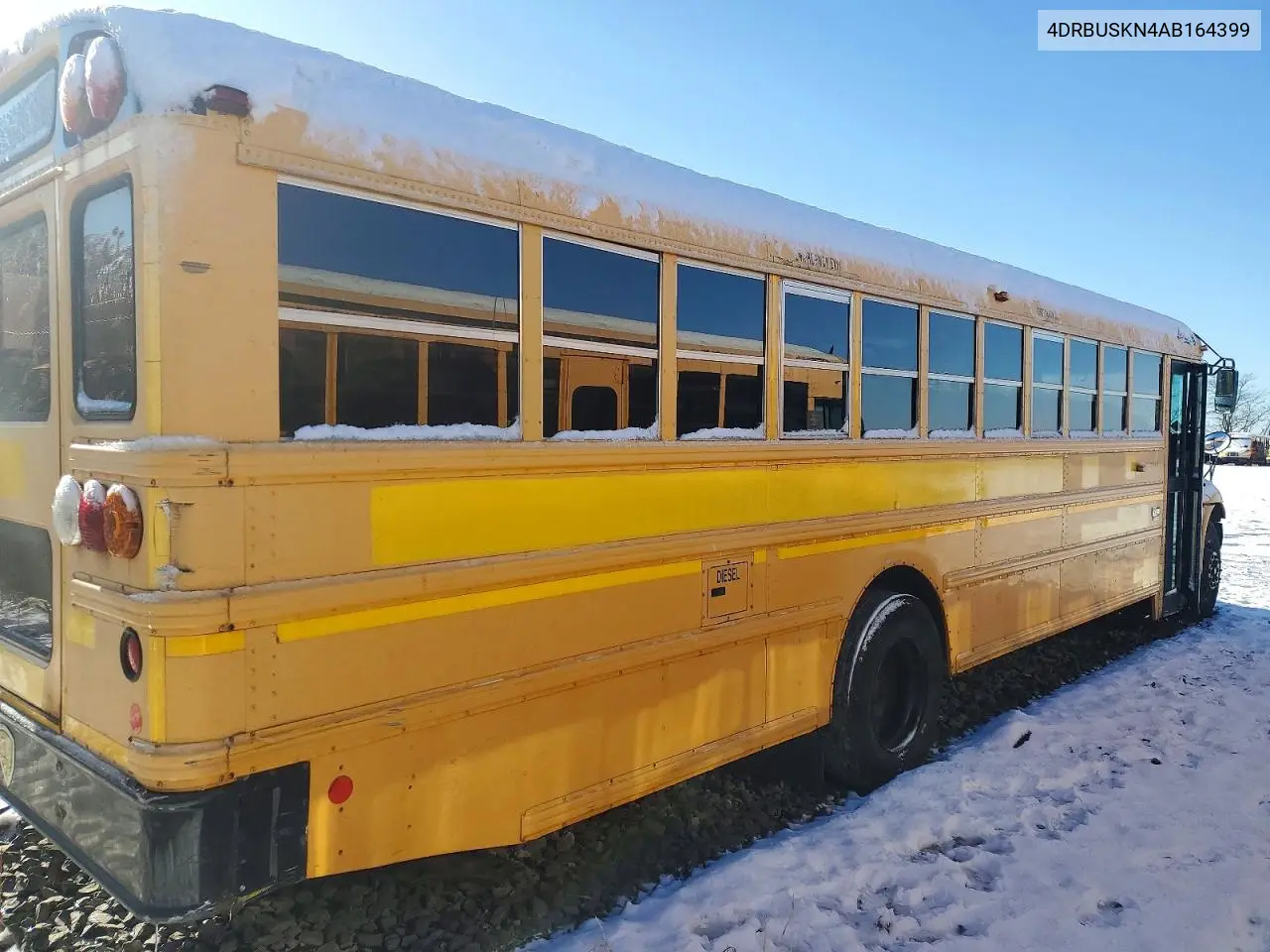 2010 Ic Bus Pb105 School Bus VIN: 4DRBUSKN4AB164399 Lot: 72467905