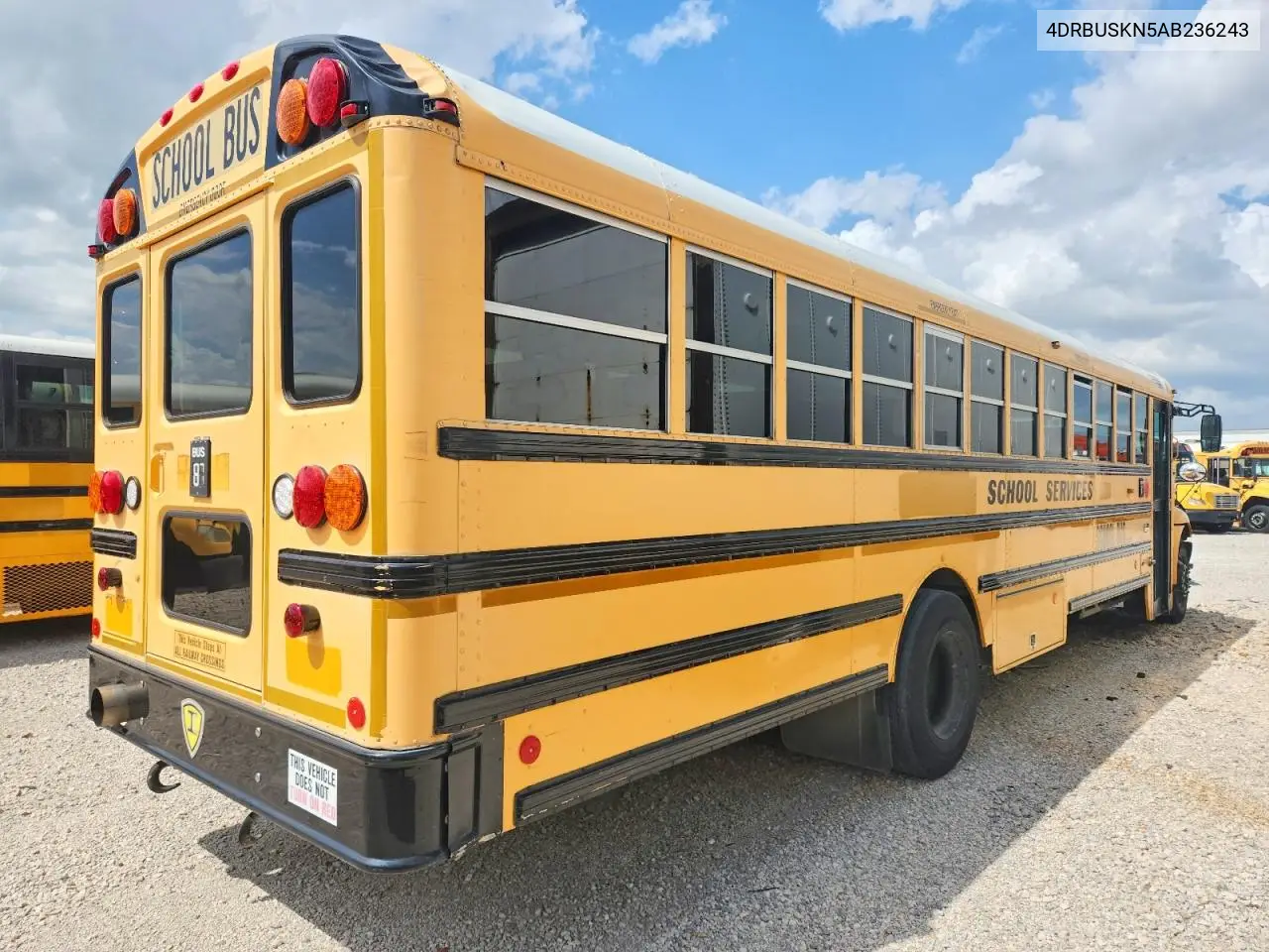 2010 Ic Corporation Ce Series School - School Bus VIN: 4DRBUSKN5AB236243 Lot: 79732185