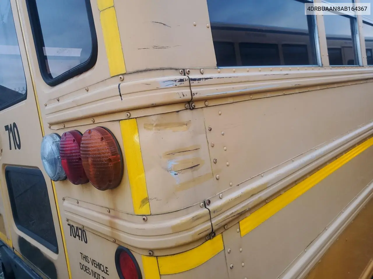 2010 Ic Corporation Ce Series School - School Bus VIN: 4DRBUAAN8AB164367 Lot: 86339885