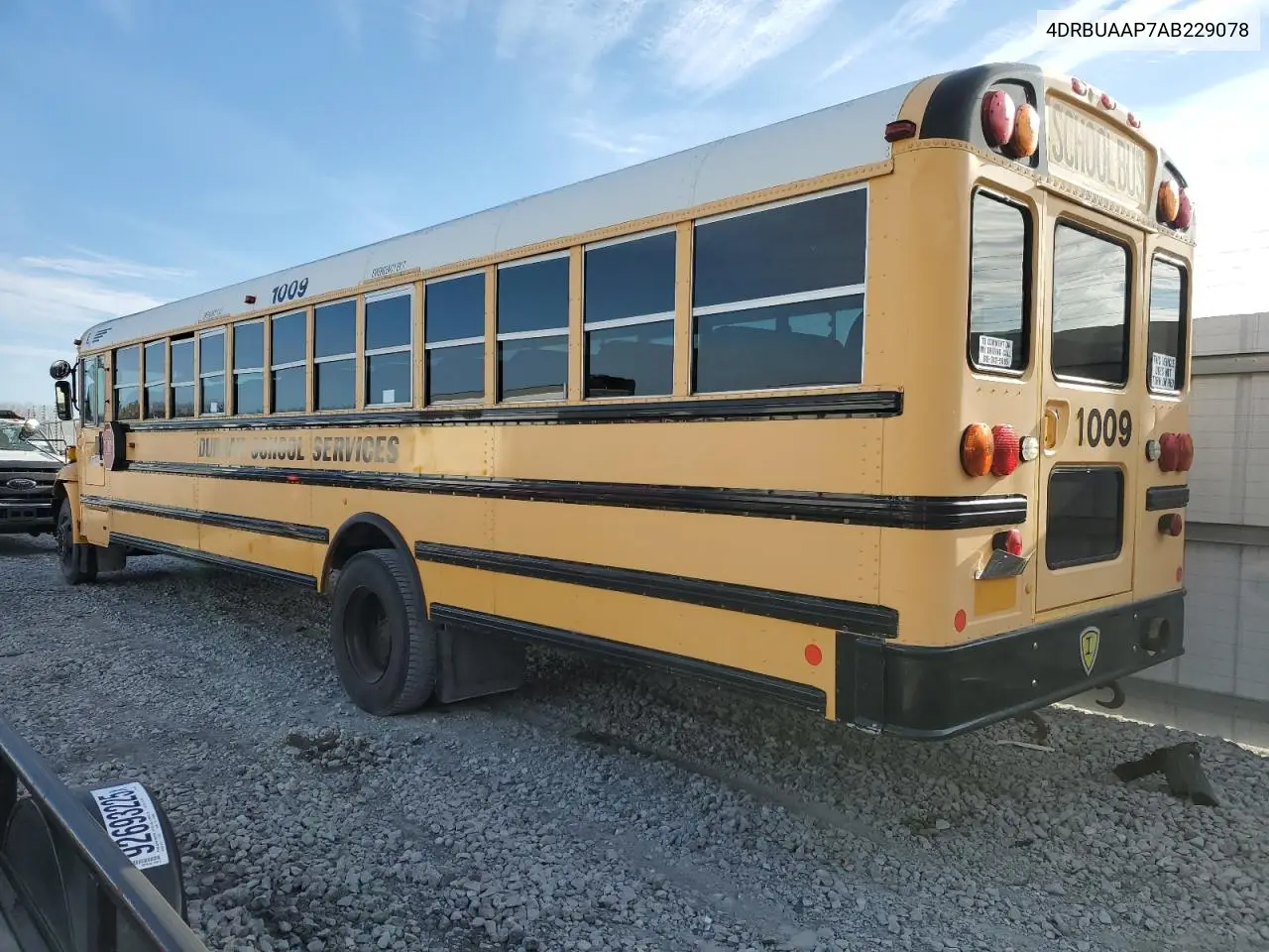 2010 Ic Bus Pb105 School Bus VIN: 4DRBUAAP7AB229078 Lot: 92138315