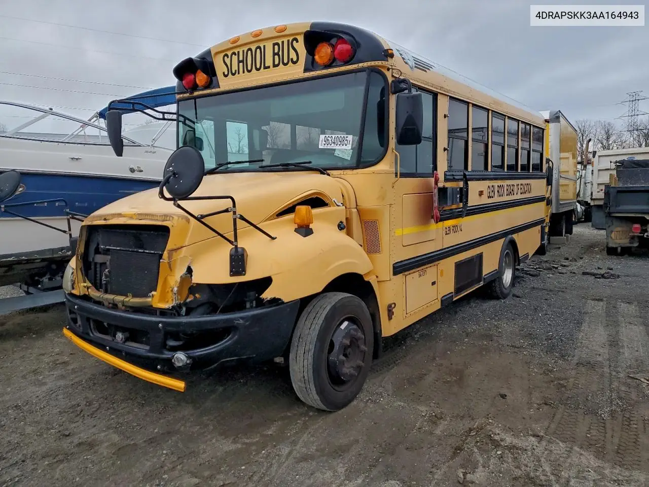 2010 Ic Bus Pb405 School Bus VIN: 4DRAPSKK3AA164943 Lot: 96340985