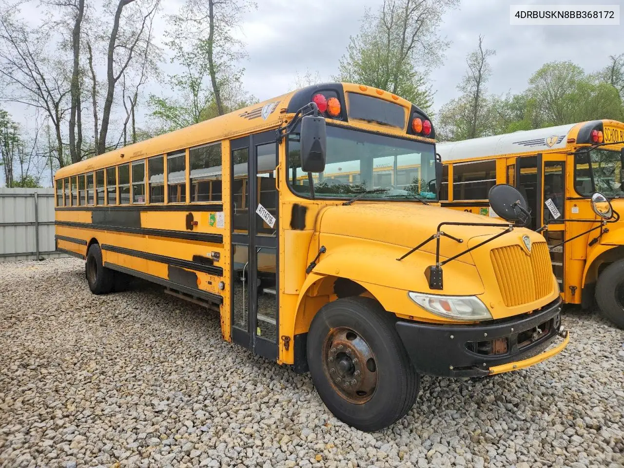 2011 Ic Corporation Ce Series School - School Bus VIN: 4DRBUSKN8BB368172 Lot: 47114716
