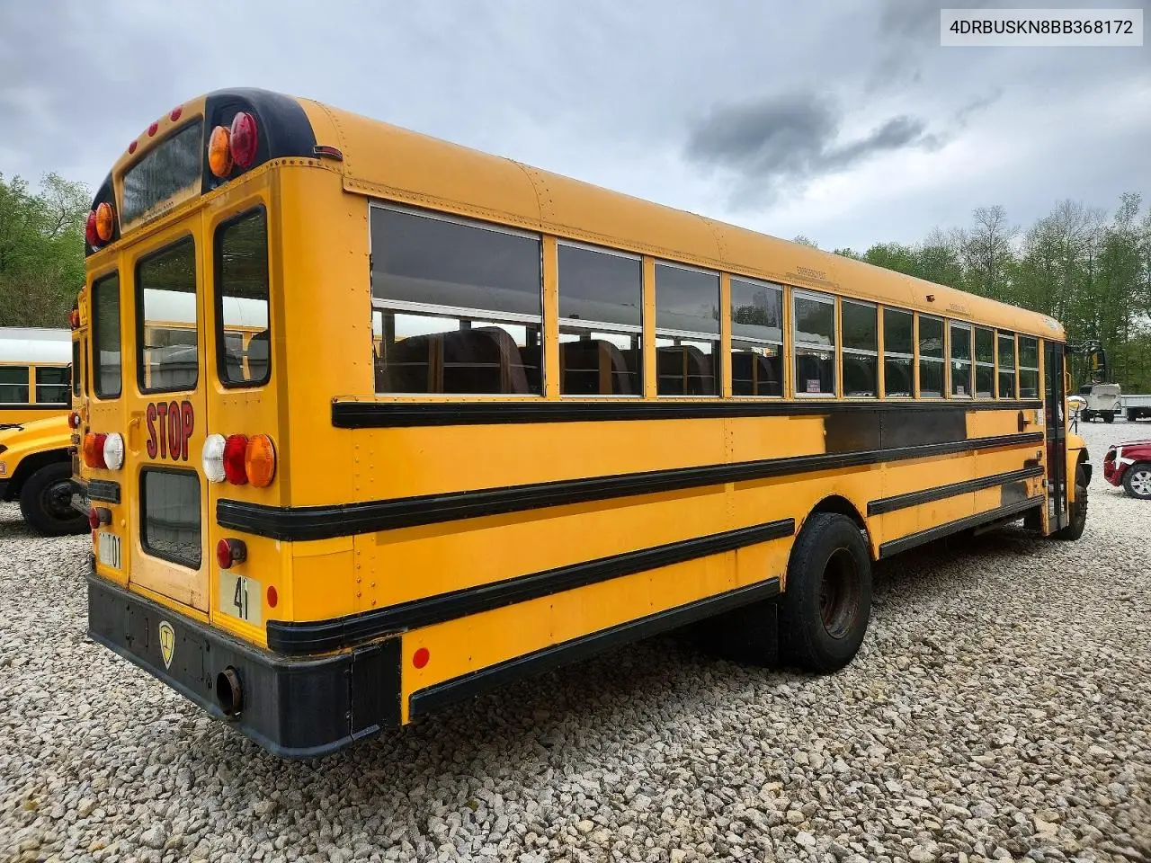 2011 Ic Corporation Ce Series School - School Bus VIN: 4DRBUSKN8BB368172 Lot: 47114716