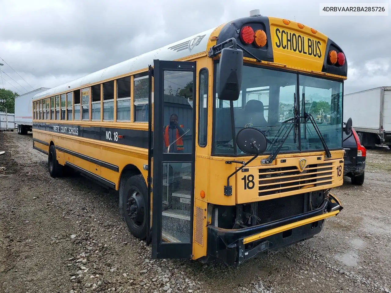 2011 Ic Corporation 3000 Fe VIN: 4DRBVAAR2BA285726 Lot: 54278776