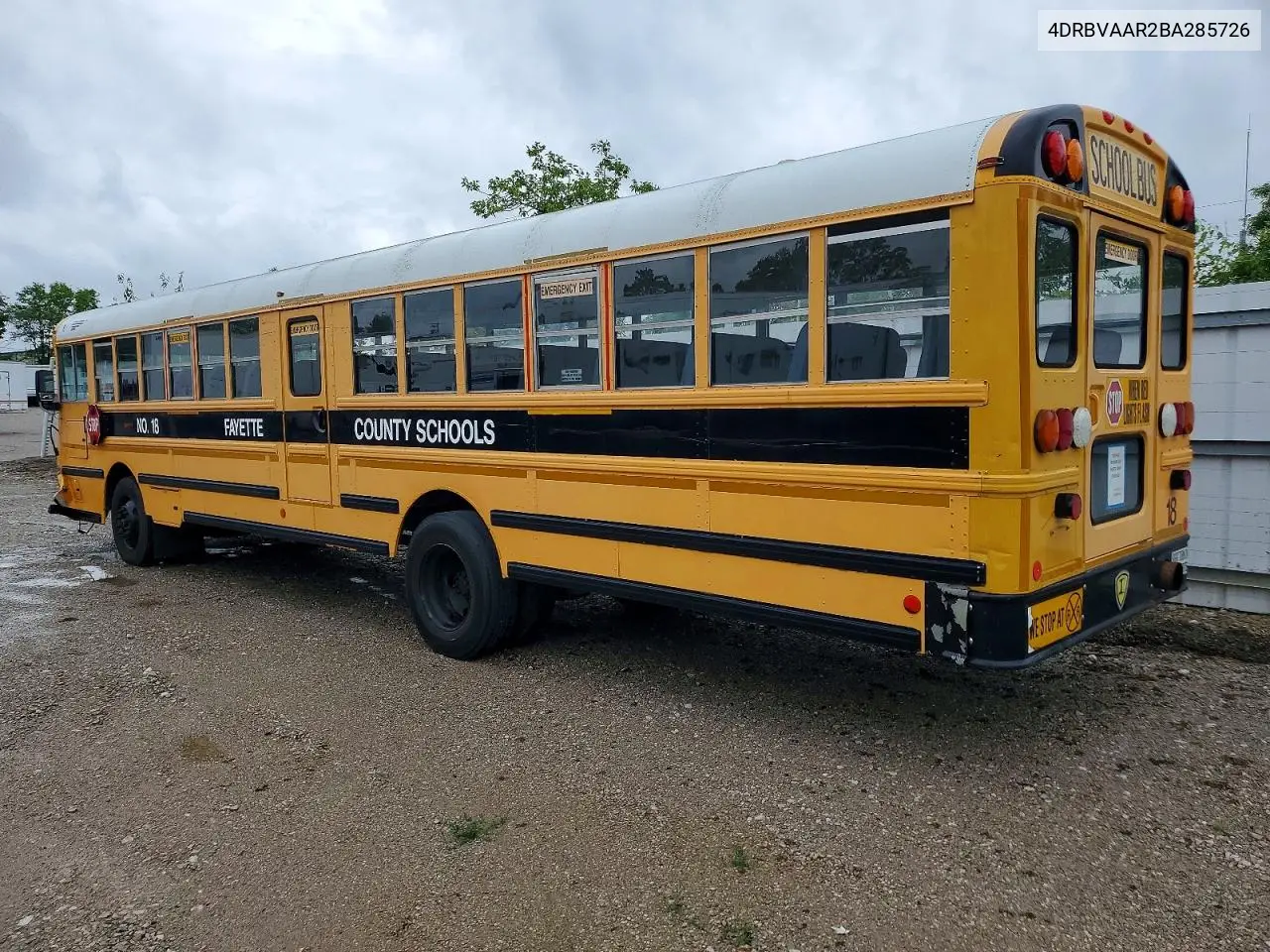 2011 Ic Corporation 3000 Fe VIN: 4DRBVAAR2BA285726 Lot: 54278776