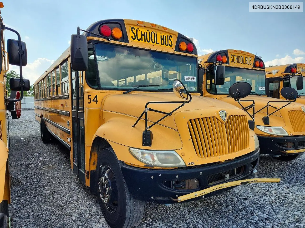2011 Ic Corporation Ce Series School - School Bus VIN: 4DRBUSKN2BB368149 Lot: 56195696