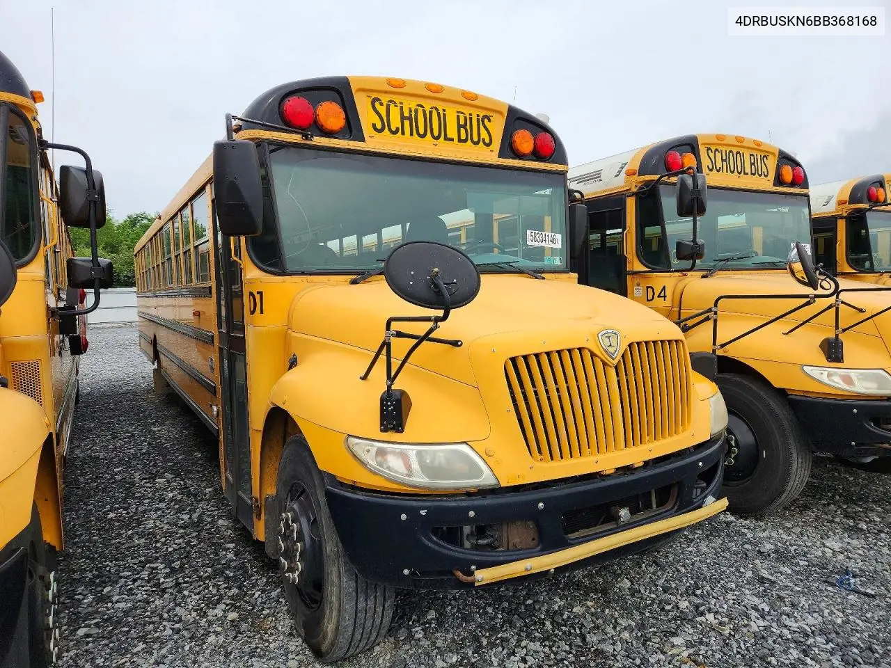 2011 Ic Corporation Ce Series School - School Bus VIN: 4DRBUSKN6BB368168 Lot: 58334146