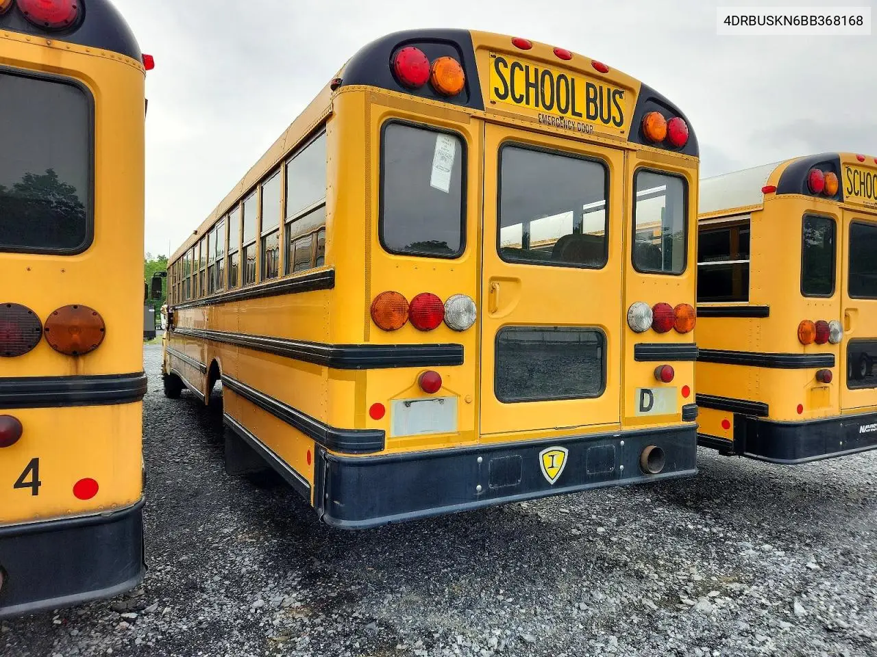 2011 Ic Corporation Ce Series School - School Bus VIN: 4DRBUSKN6BB368168 Lot: 58334146